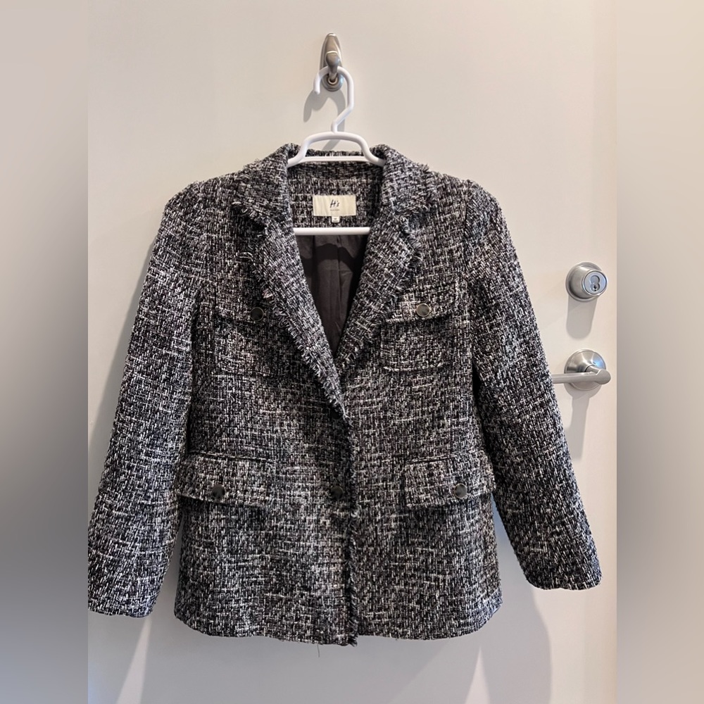 Vintage tweed jacket women